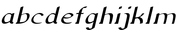Anish-ExpandedBold Font LOWERCASE
