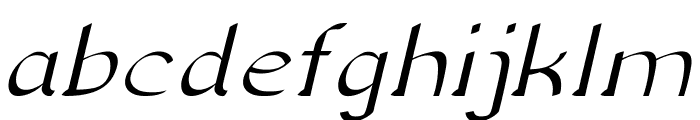 Anish-ExpandedRegular Font LOWERCASE