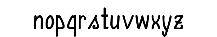 Annarvin-Bold Font LOWERCASE