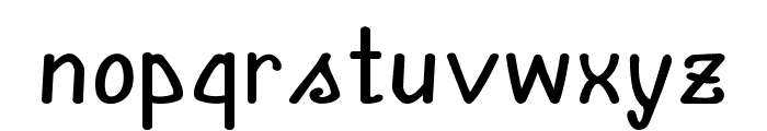 Annarvin-ExpandedBold Font LOWERCASE