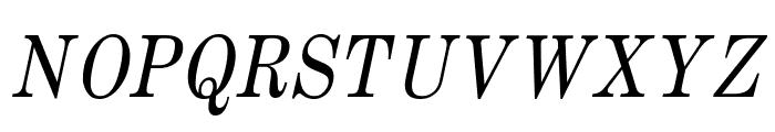 Annual Condensed Italic Font UPPERCASE