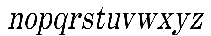 Annual Condensed Italic Font LOWERCASE