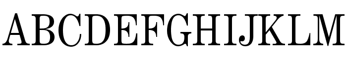 Annual Condensed Normal Font UPPERCASE