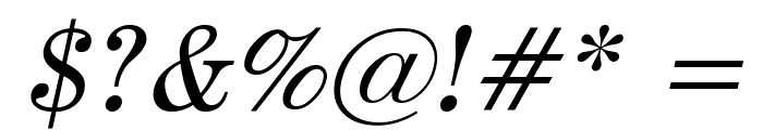 Annual Italic Font OTHER CHARS