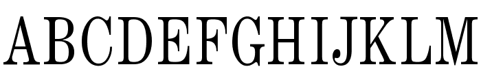 Annual Thin Normal Font UPPERCASE