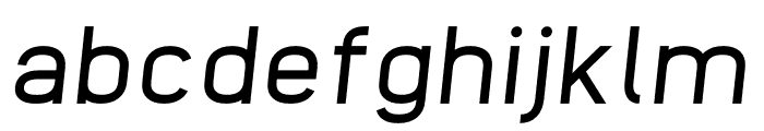 Anodina Regular Italic Font LOWERCASE