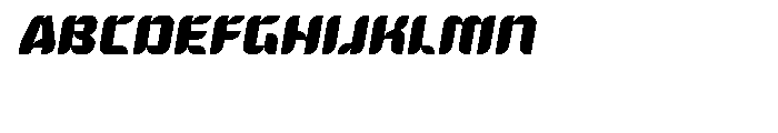 Antelope Italic Font UPPERCASE