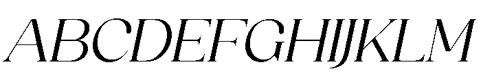 ANGELA Italic Font UPPERCASE