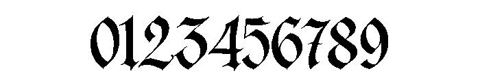 ANGKARA GOTHIC Font OTHER CHARS