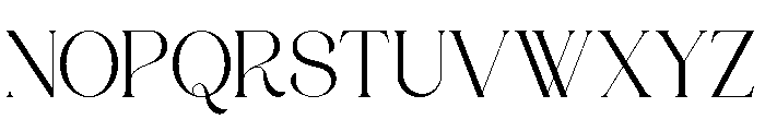 ANNI Regular Font UPPERCASE