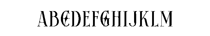 ANOMALE-2 Font UPPERCASE