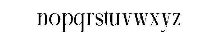 ANOMALE-2 Font LOWERCASE