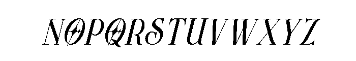 ANOMALE-4 Font UPPERCASE