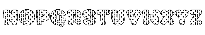 Ana Love Font UPPERCASE