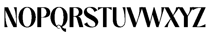 Anabel Regular Font UPPERCASE