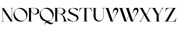 Anajem Serif Font UPPERCASE