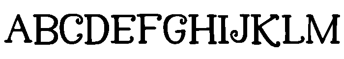 Analia Font UPPERCASE