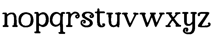 Analia Font LOWERCASE