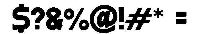 Analog_Dream Font OTHER CHARS