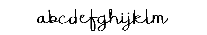Aname Handwriting Regular FONT