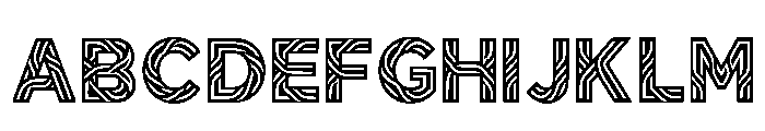 Anana Regular Font UPPERCASE