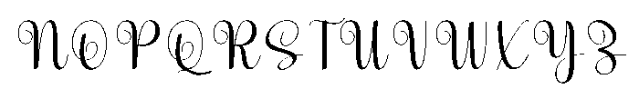 Anantha1 Font UPPERCASE