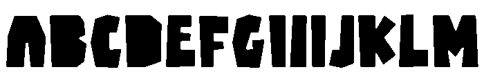 Anarcute Font UPPERCASE