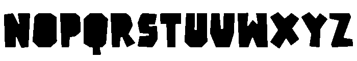 Anarcute Font UPPERCASE