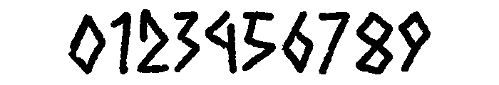 Ancient Curse Regular Font OTHER CHARS