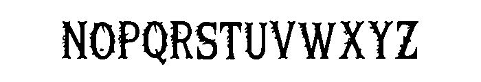 Ancient_Dragon Font LOWERCASE