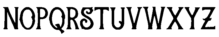 Ancient_Goth Font UPPERCASE