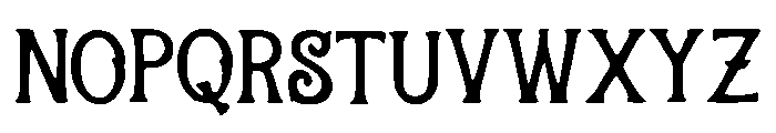 Ancient_Goth Font LOWERCASE