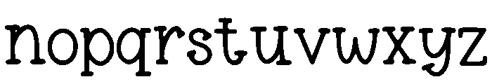 Ancient_Relic Font LOWERCASE