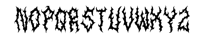 Ancient Serpent Font UPPERCASE