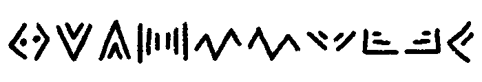 AncientCurse-Ornament Font UPPERCASE