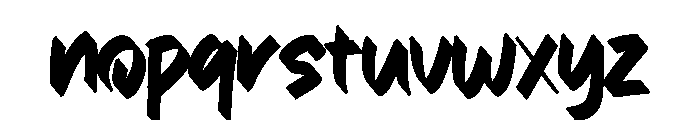 Andarus Font LOWERCASE