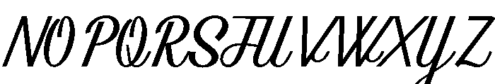Andien Regular Font UPPERCASE