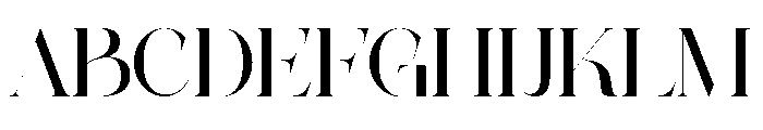 Andin Font UPPERCASE
