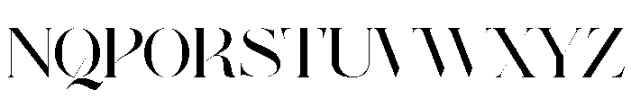 Andin Font UPPERCASE