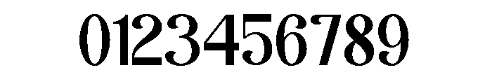 Andores Regular Font OTHER CHARS