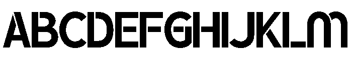 Andox-Regular Font UPPERCASE