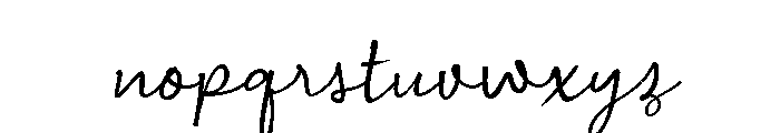 Andragogy Font LOWERCASE