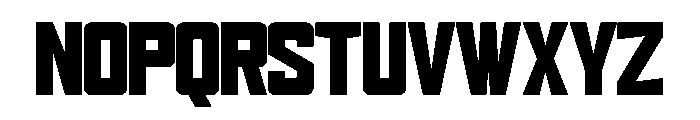 Andrew Regular Font UPPERCASE