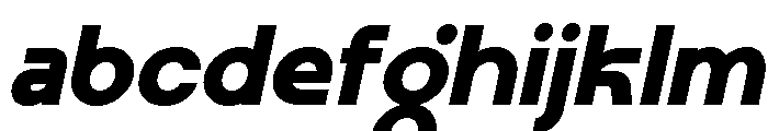 Andro Network Black Italic FONT