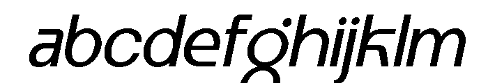Andro Network Italic FONT