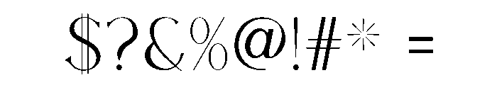 Anek Font OTHER CHARS