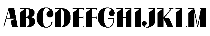 Anekdot Regular Font UPPERCASE
