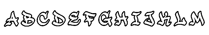 Aneli Regular Font UPPERCASE