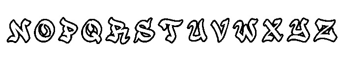 Aneli Regular Font LOWERCASE