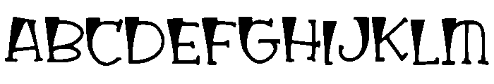 Aneome Font UPPERCASE